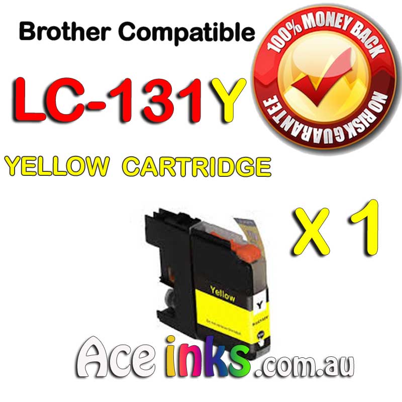 SAMPLE Compatible Brother LC131Y YELLOW